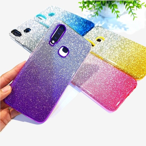 discount✙♗เคสกากเพชร 3in1 5สี รุ่น vivo S1 S1pro v5 V5plus V7plus v15 v15pro V17 v17pro V19 เคสvivoก