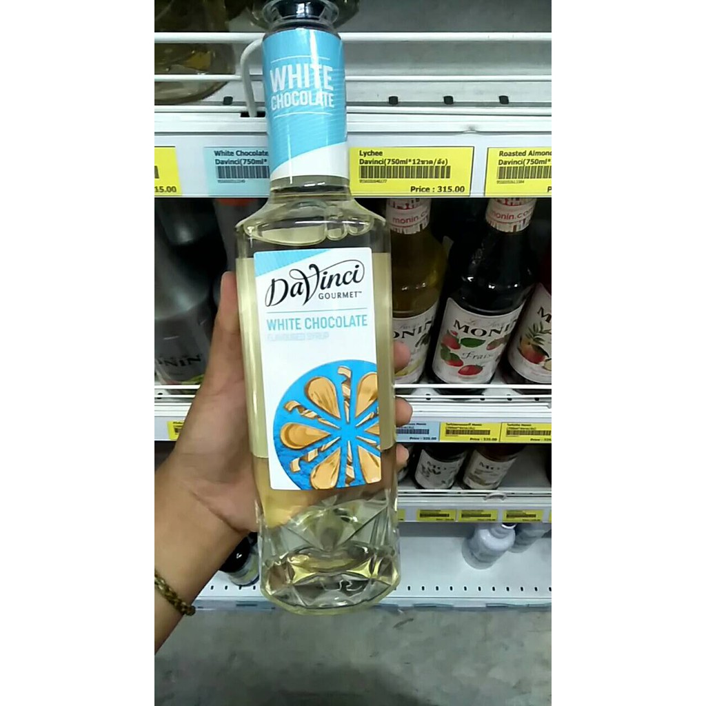 WHITE CHOCOLATE Davinci Syrup 750ml