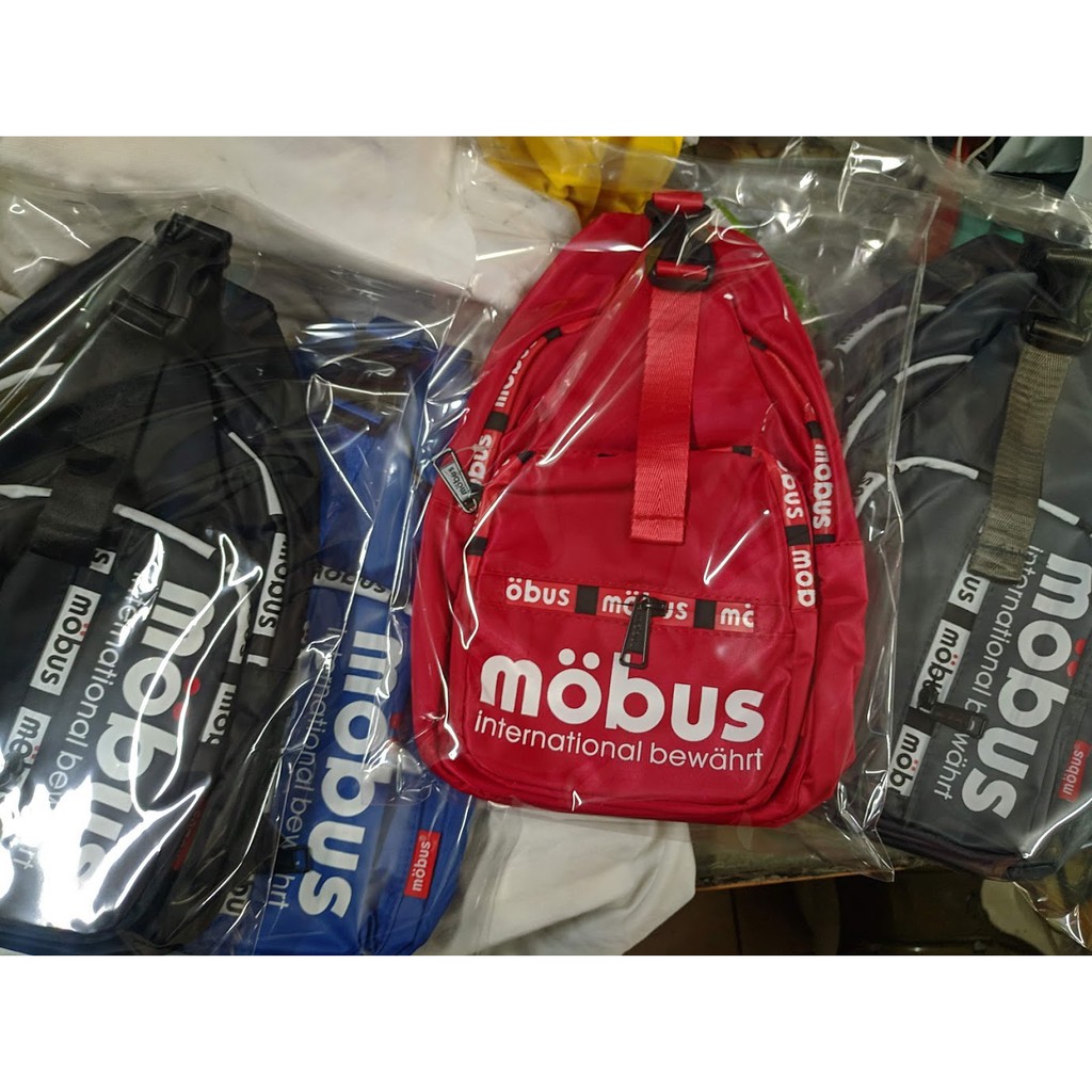 กระเป๋าสะพายข้าง คาดอก MOBUS สินค้าเกรดพรีเมี่ยม โรงงานผลิตเดียวกับ supreme