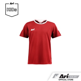 ARI KIDS VICTORY TEAMWEAR JERSEY - RED/RED/WHITE เสื้อฟุตบอลเด็ก อาริ วิคตอรี่ สีแดง