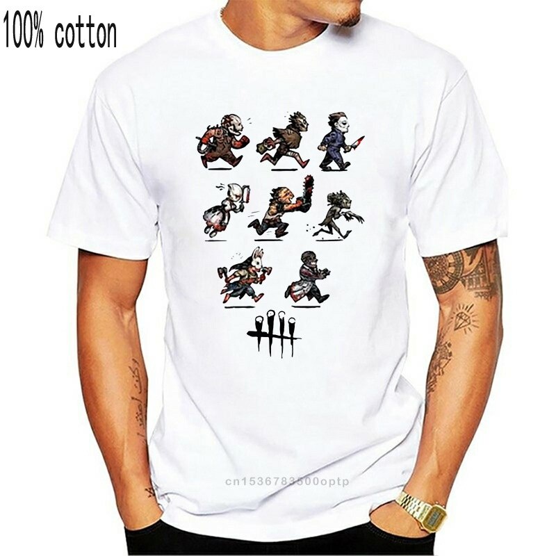 เสื้อยืดผ้าฝ้าย พิมพ์ลาย Dead By Daylight สไตล์ฮิปฮอป สตรีท สําหรับผู้ชาย 2022