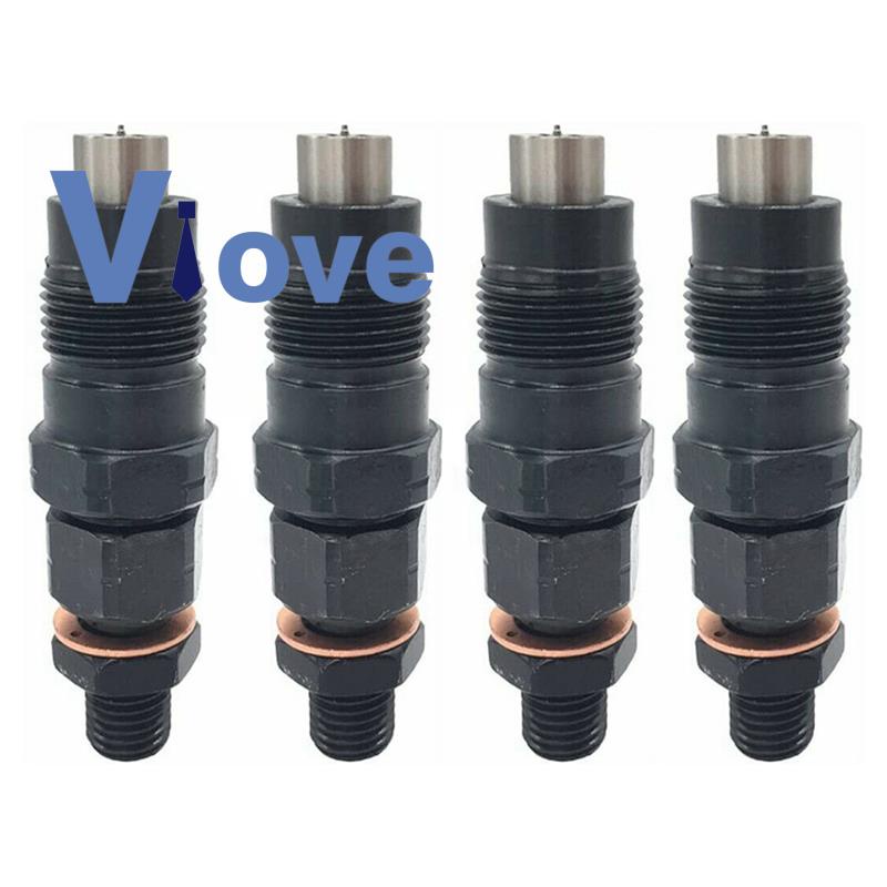 4 ชิ้นหัวฉีดน้ํามันเชื้อเพลิงหัวฉีดสําหรับ Mitsubishi L200 K7-T K6-T 2.5D K64T