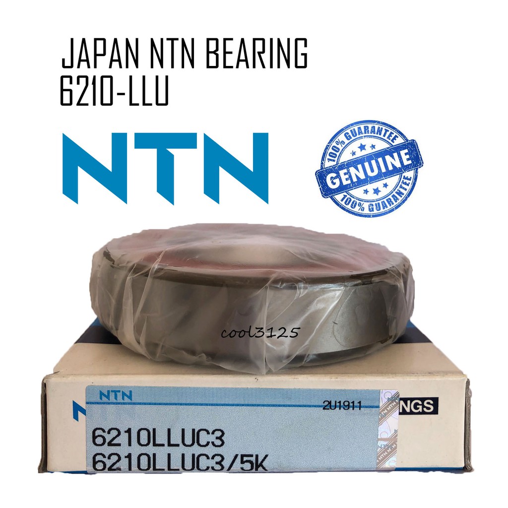 6210 LLU NTN JAPAN BEARING 6210-LLU