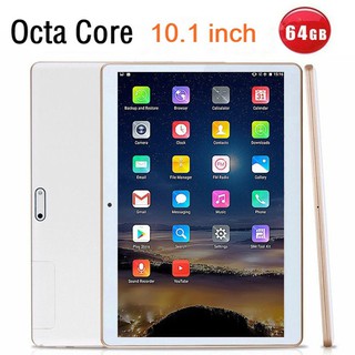 Microcase 10.1-inch Octa Core/Android 8.0/4GB+64GB Tablet PC ใช้งานง่าย รองรับ 2 ซิม Android Tablet แท็บเล็ต pc