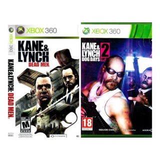 KANE&amp;LYNCHแผ่นเกม xbox 360 สำหรับเครื่องแปลง rgh เท่านั้น