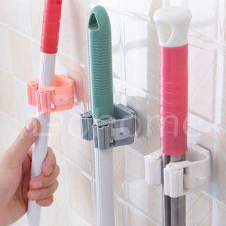 ไม่ถูพื้น ที่แขวนไม้กวาด ที่ติดผนัง แขวนไม้กวาด ที่หนีบไม้กวาด mop holder