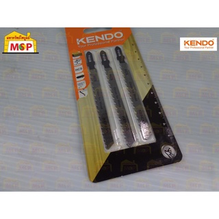 KENDO 46001101 ใบเลื่อยจิ๊กซอตัดไม้ T101B (3 ชิ้น/แพ็ค)