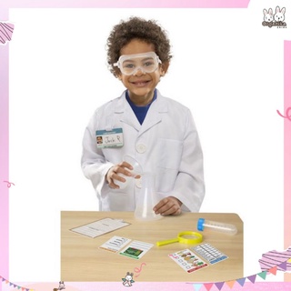 ชุดคอสเพลย์สวมบทบาทอาชีพรุ่นนักวิทยาศาสตร์ Melissa &amp; Doug - Role Play Costume Scientist