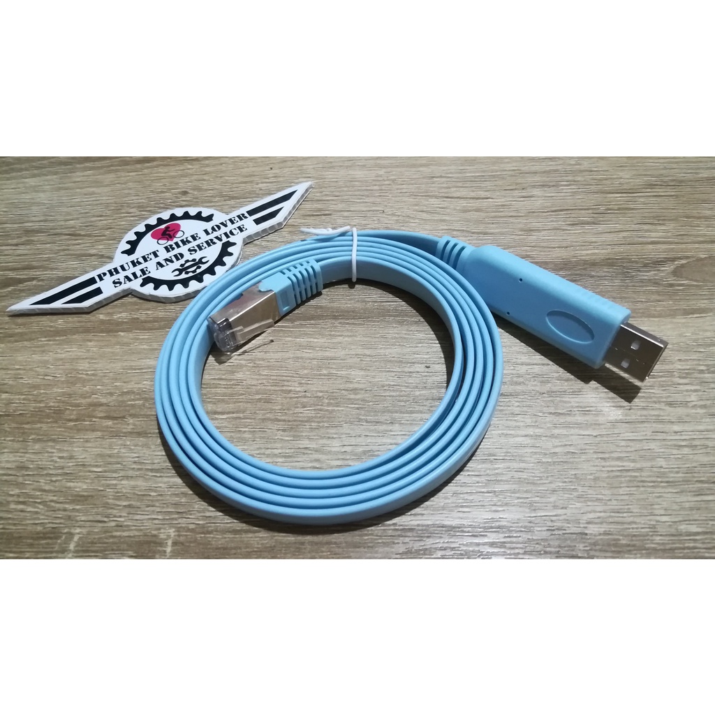 สายคอนโซล สำหรับ config switch ,router cisco, HP สายต่อแบบ USB เสียบโน๊ตบุ๊คใช้งานได้เลย