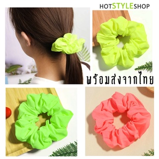 [กรอกโค้ด WYNCYV ลด 15%] โดนัทยางรัดผมสีนีออนสะท้อนแสง เรืองแสงเมื่อกระทบไฟแบล็คไลท์