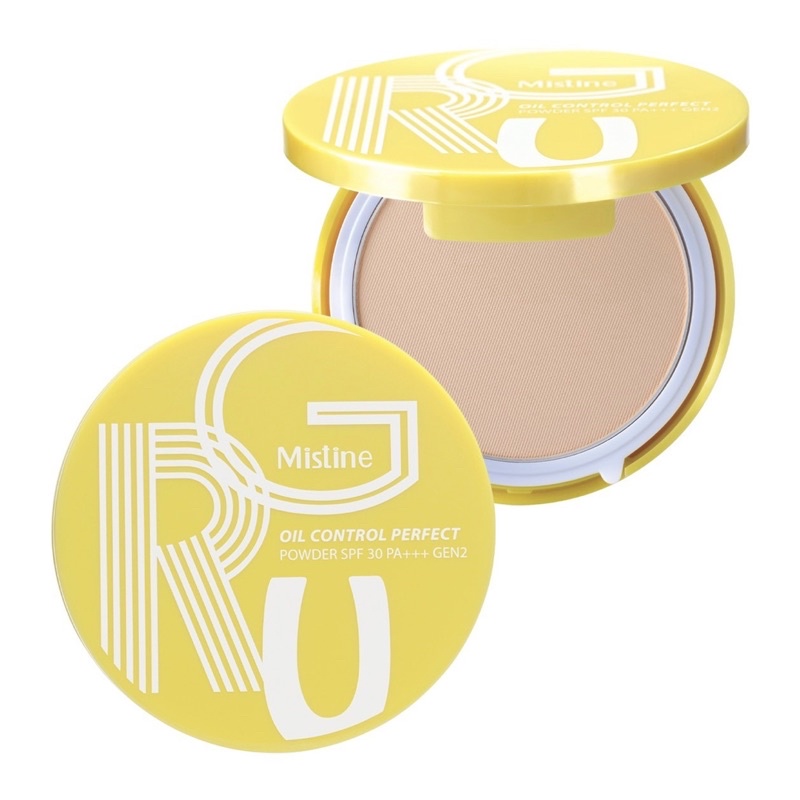 Mistine มิสทิน แป้งพัฟ กรู เจนทู กันน้ำ กันเหงื่อ คุมมัน กันแดดSPF30PA+++ 10g