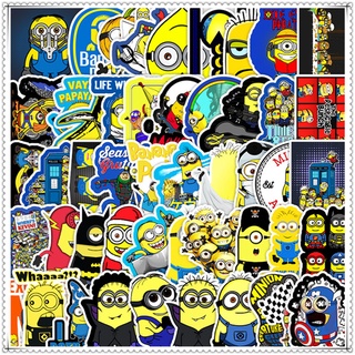 50Pcs/Set ❉ Minions Series 03 Superhero Cosplay สติ๊กเกอร์ ❉ Movie Despicable Me Character Waterproof Fashion DIY Decals Doodle สติ๊กเกอร์