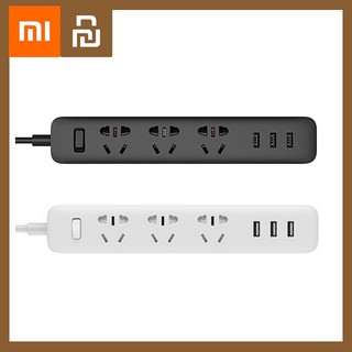 Xiaomi Power Strip - รางปลั๊กอัจฉริยะ (แถมหัวแปลง)