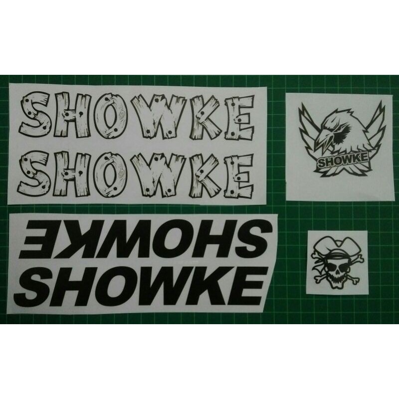 Bmx Showke Decal สติ ๊ กเกอร ์ ใส BMX 20 นิ ้ ว Street BMX