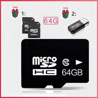 Memory Card Micro SD 64GB Class 10 SD card เมมโมรี่การ์ด SDการ์ด