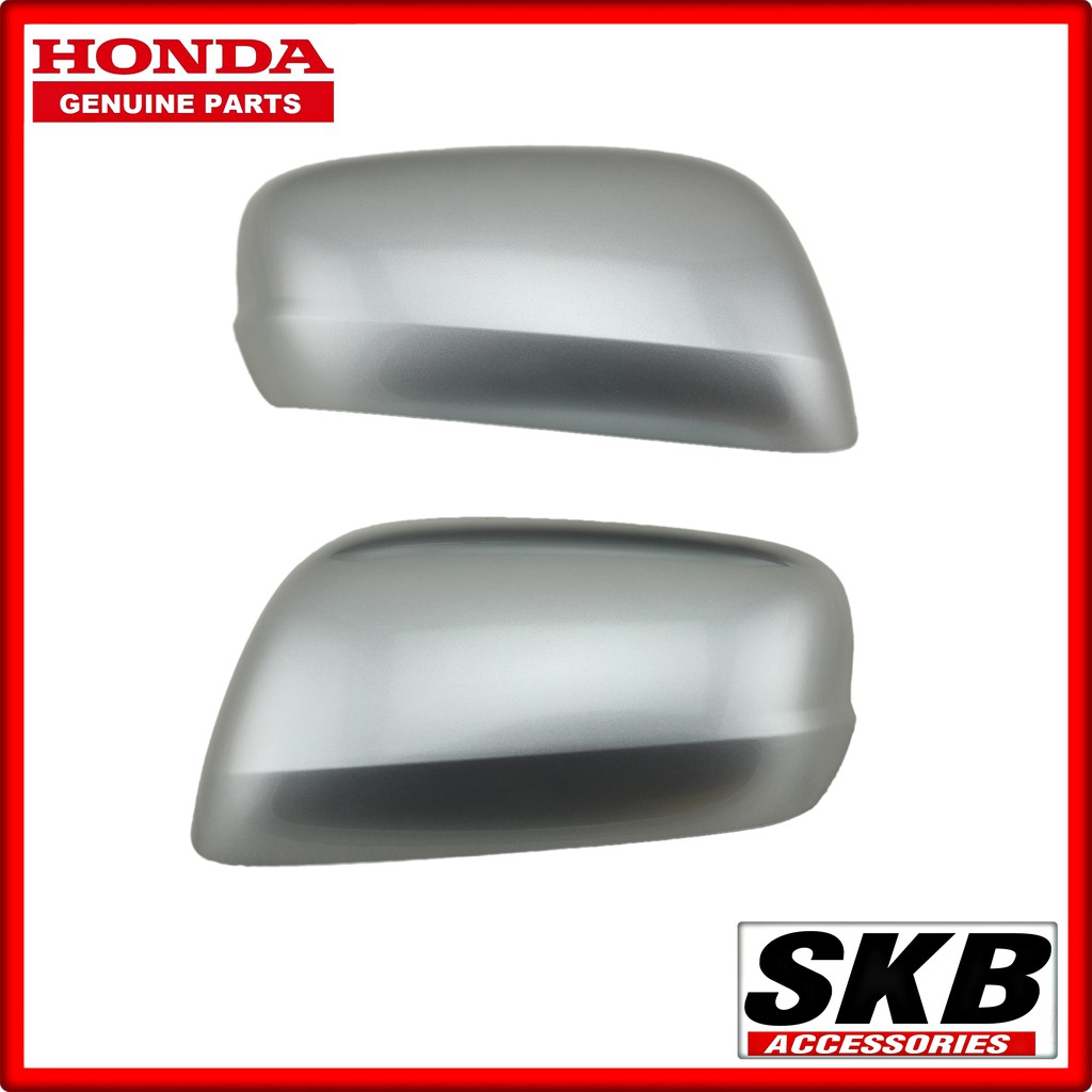 ฝาครอบกระจก HONDA JAZZ GE ปี 2008-2013 ไม่มีไฟเลี้ยว สีเงิน NH-700M ครอบกระจกjazz ครอบกระจกแจ๊ส อะไห