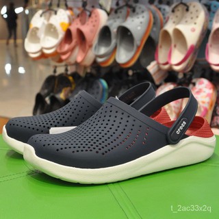 (พร้อมส่ง) Crocs LiteRide ™ Unisex Duet Sport Clog รองเท้าชายหาดแท้รองเท้าแตะกลางแจ้ง