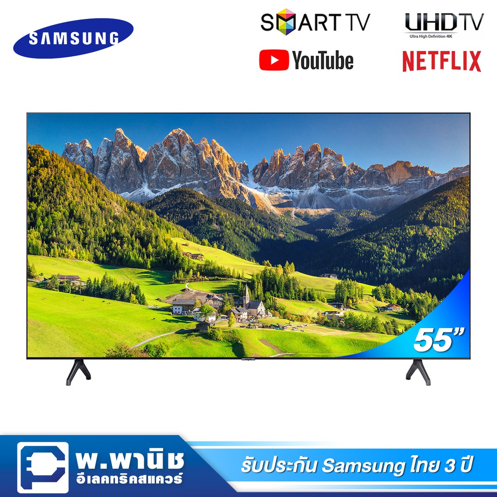 Samsung Crystal UHD 4K Smart TV ขนาด 55 นิ้ว รุ่น UA55TU6900KXXT