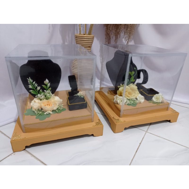 BSP_L // ENGAGEMENT JEWELRY BOX SET / WEDDING JEWELRY BOX / กล่องสร้อยคอ