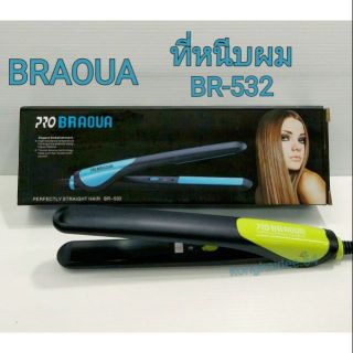 หนีบผม Straight Hair PROBRAOUA รุ่น BR-532