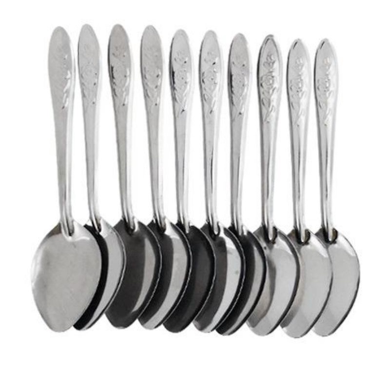 BMS Spoon Rose Design 10 ชิ้น