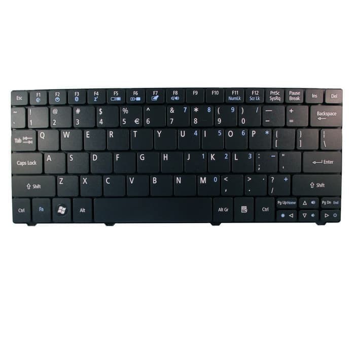 คีย์บอร์ด Acer Aspire One 751 ZA3 722 753 1810T Series - สีดํา
