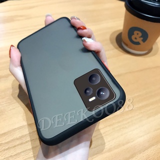 เคสโทรศัพท์มือถือ Realme C31 C35 GT2 Pro 5G Narzo 50A Prime 50 Handphone Casing Camera Lens Protection Phone Cell Case Transparent Matte PC Simple Couple เคส RealmeC31 GT 2 2Pro Back Cover