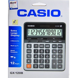 เครื่องคิดเลข CASIO รุ่น GX-120B