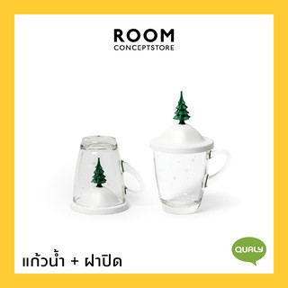 Qualy : All Seasons Mug &amp; Cover Holder / แก้วและฝาปิด ที่คว่ำแก้ว มัลติฟังก์ชั่น