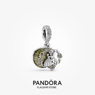 Pandora จี้ห้อย ลายดิสนีย์ Beauty and the Beast p527 สําหรับห้อยตกแต่ง