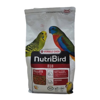 อาหารเม็ด NutriBird B-18 อาหารเม็ดสำหรับนกแก้วทุกสายพันธุ์