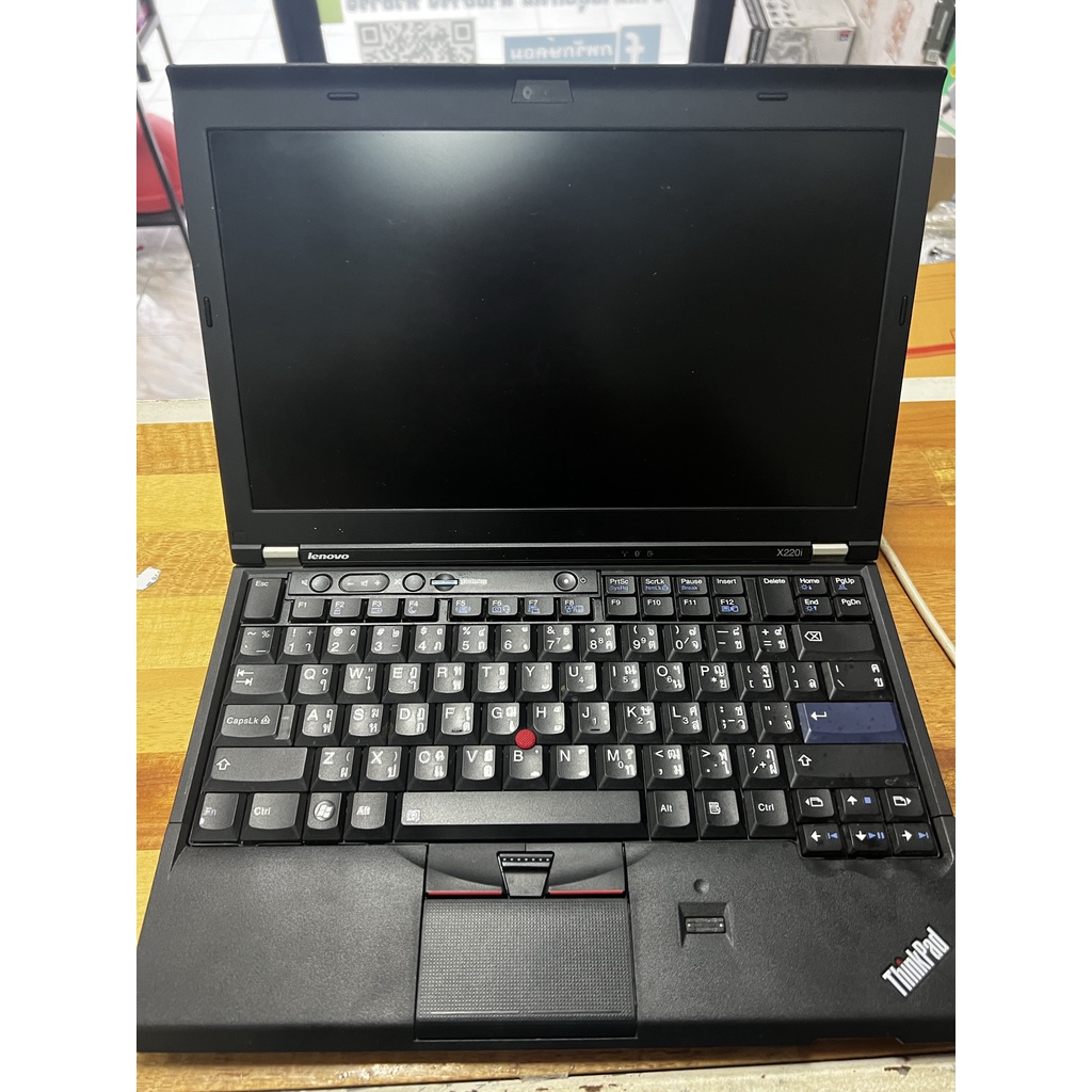 โน๊ตบุ๊คมือสอง Notebook LENOVO ThinkPad X220i Core i3 Ram 4GB DDR3