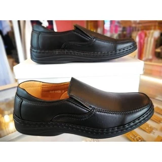 Bata รุ่น 851-6459 รองเท้าหนังคัชชูผู้ชายบาจา พื้นเย็บ ใส่ทน หน้ากว้าง ใส่สบาย รองเท้าทางการ
