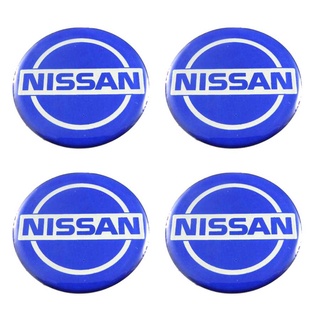 50mm. สติกเกอร์ NISSAN สติกเกอร์ติดดุมล้อ สติกเกอร์เรซิ่น กว้าง 50 มิล.(5เซนติเมตร)