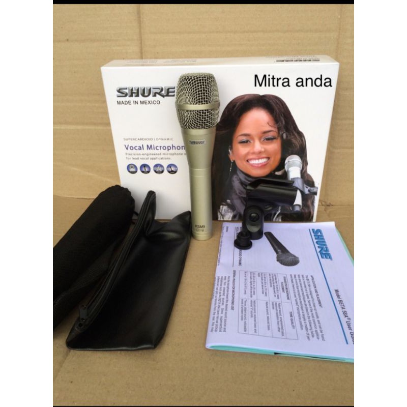 ไมโครโฟนไร้สาย Shure KSM9 ผลิตในเม็กซิโก