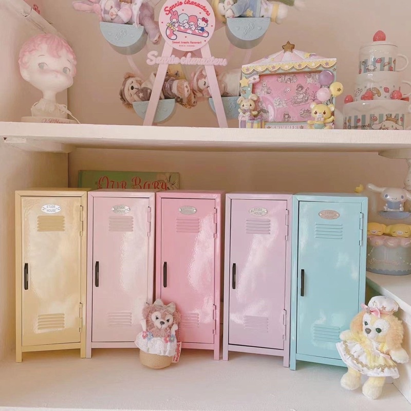 [ พร้อมส่ง 💕] Mini Locker มินิล็อกเกอร์ ตกแต่งโต๊ะ ใส่ของจุ๊กจิ๊ก มินิล็อคเกอร์ ตู้ล็อกเกอร์ ตู้เก็บ