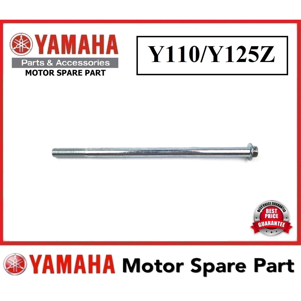 YAMAHA Y110 (N) / Y125Z REAR WHEEL SHAFT 0 BATANG SAB SUB TAYAR TAYA TARE BELAKANG Y100 Y-110 Y 110 
