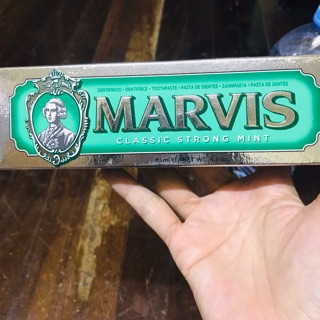 MARVIS Toothpaste ยาสีฟันสุดหรูระดับพรีเมี่ยม‎จากอิตาลี ขนาด 85ml. ยาสีฟันชั้นเลิศจากอิตาลี ยาสีฟันกลิ่นหอมสดชื่น