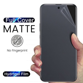 Matte Hydrogel Film Xiaomi Poco M3 F3 X3 Pro X3 NFC Redmi Note 9 10 Pro Max 9S 10S 7 Pro Redmi 8 8A 9 9A 9C 10X K40 Pro Full Cover Screen Protector