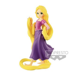 BANPRESTO ฟิกเกอร์ ดิสนีย์ DISNEY CHARACTERS CRYSTALUX-RAPUNZEL ราพันเซล- พร้อมส่ง