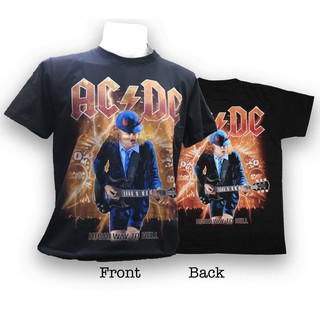 เสื้อยืดวงร็อค (AC/DC)