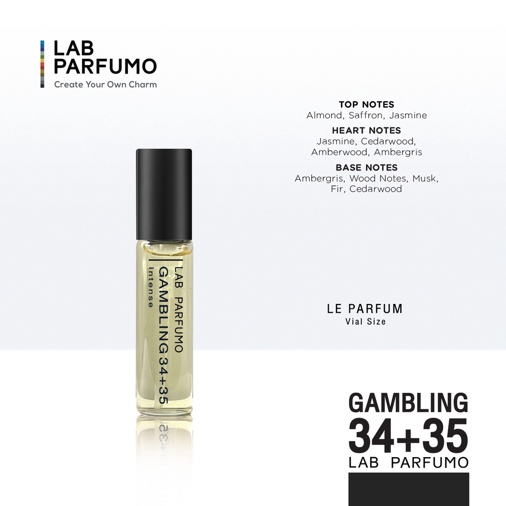 น้ำหอมผู้ชาย LAB Parfumo, Gambling 34+35 กลิ่นถุงมือยาง เสน่ห์ ความลึกลับ ที่ชวนค้นหา ราคา ถูกที่สุด ดีลบีเคเค แกลเลอรีภาพที่ 6