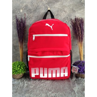 Puma Backpack กระเป๋าเป้ผ้าแคนวาส น้ำหนักเบา