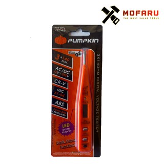 ไขควงลองไฟหัวแบนดิจิตอล 3x140mm. PUMPKIN 17745 / PTT-DTL