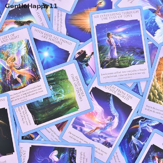 Gentlehappy Love Light Divine Guidance Oracle ชุดไพ่ทาโรต์ภาษาอังกฤษ 44 ชิ้น ต่อชุด