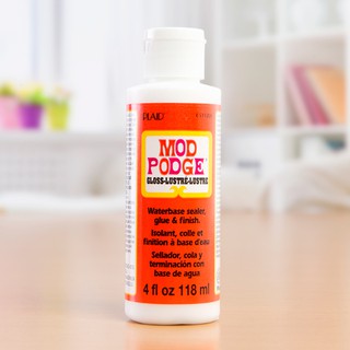 กาว MOD PODGE สำหรับงานเดคูพาจ สูตรเคลือบเงา GLOSS 4 oz.