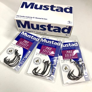 Offset Hook Mustad / เบ็ดหนอน มัสตาด