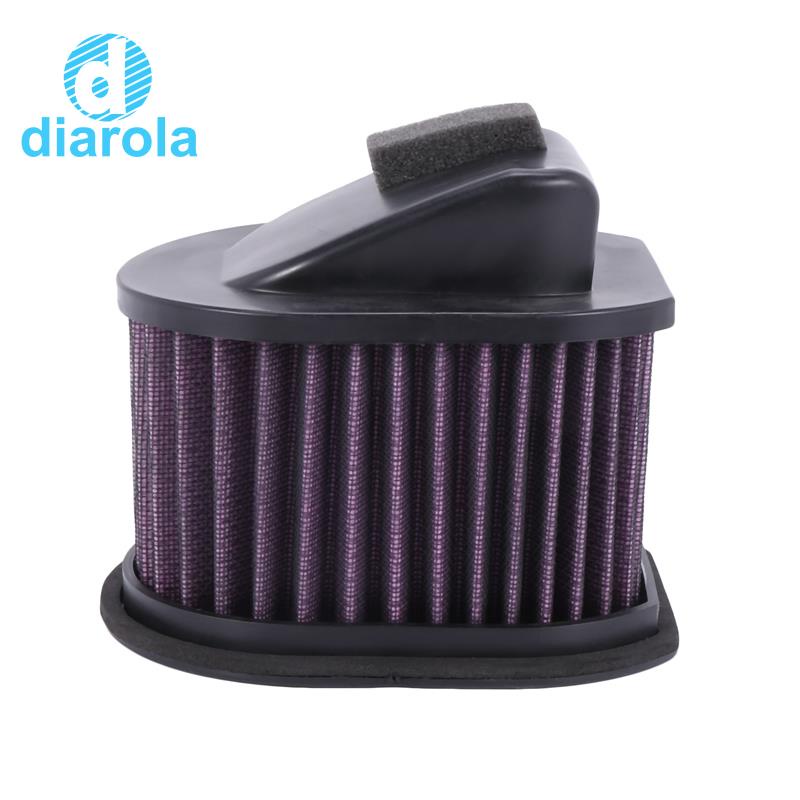 Filtre à Air Moto Asuinxurr Pour Kawasaki Z750/Z800/Z1000 - Compatible 2003-2015, Plastique, Dimensions 13,3x11 Cm - 9