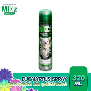 MIXz  EUCALYPTUS SPRAY สเปรย์ยูคาลิปตัส - ชาเขียว 320 ml.