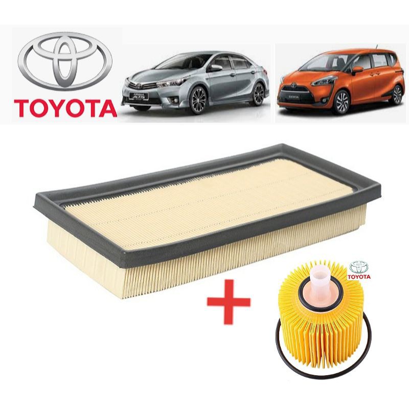ALTIS SIENTA กรองน้ํามันและกรองอากาศ OEM